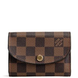 SOLD ‼️ Louis Vuitton Damier Ebene Rosalie Coin Purse - Rose Ballerine